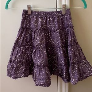 Hanna Andersson Purple 💜  big twirl skirt 5-6y